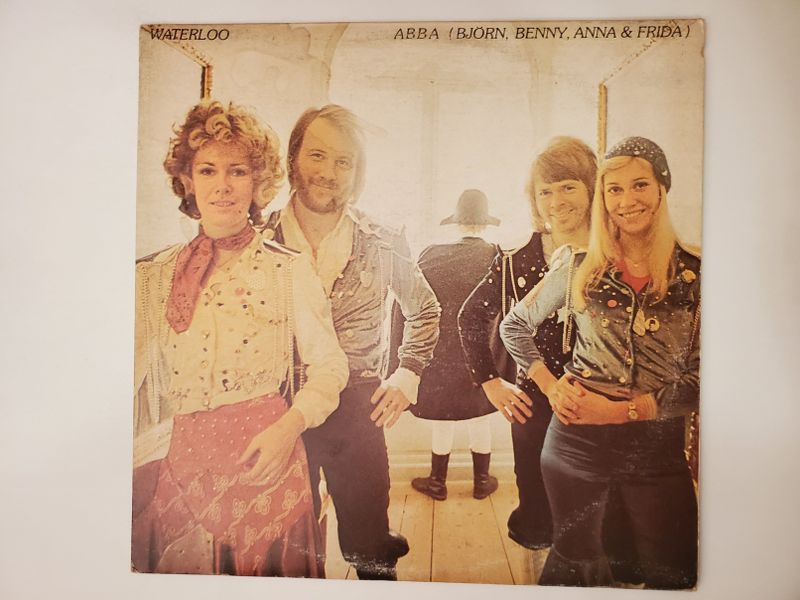 ABBA Waterloo vinyl record